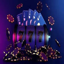 Dashboard permainan dengan pilihan kategori live dealer, slot, dan olahraga