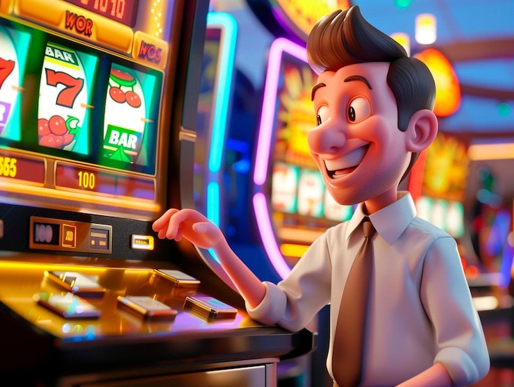 Antarmuka slot The Great Icescape di mancing duit dengan tema es dan frozen reels